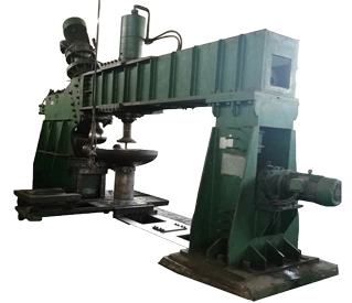 hydraulic 6 meters head dished end spinning flanging machine for sale (图3)